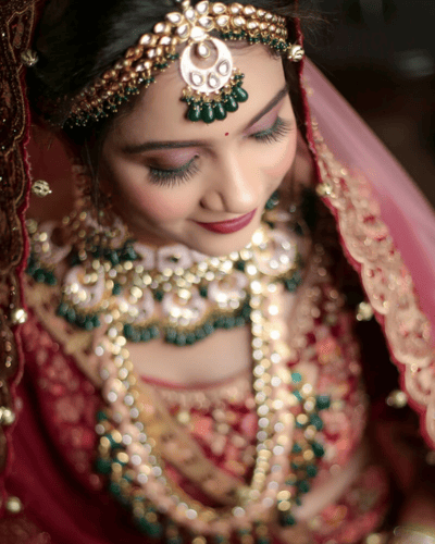 bridal portrait shoot