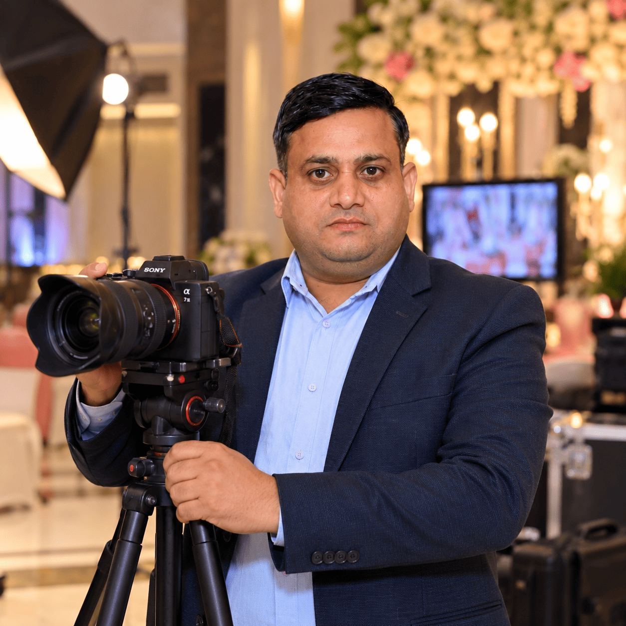 Sunil Kumar Soni, owner of SK Digital Photo Studio